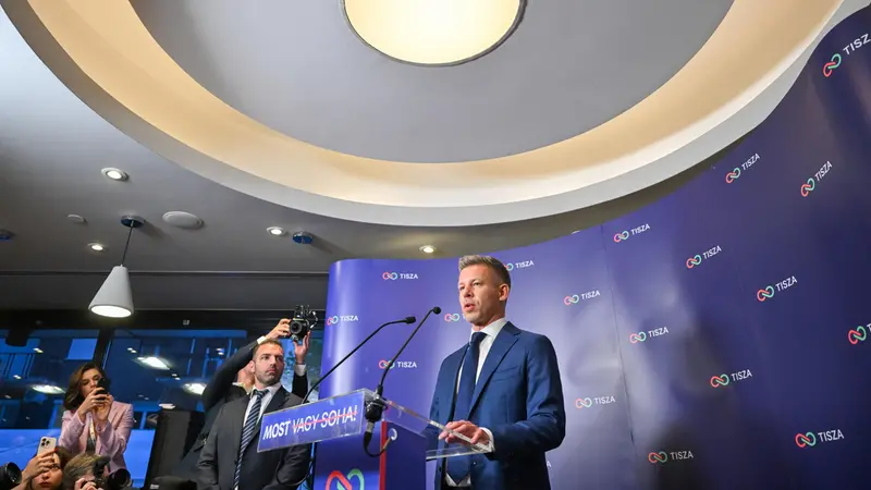 Peter Magyar - Foto Ansa © www.giornaledibrescia.it