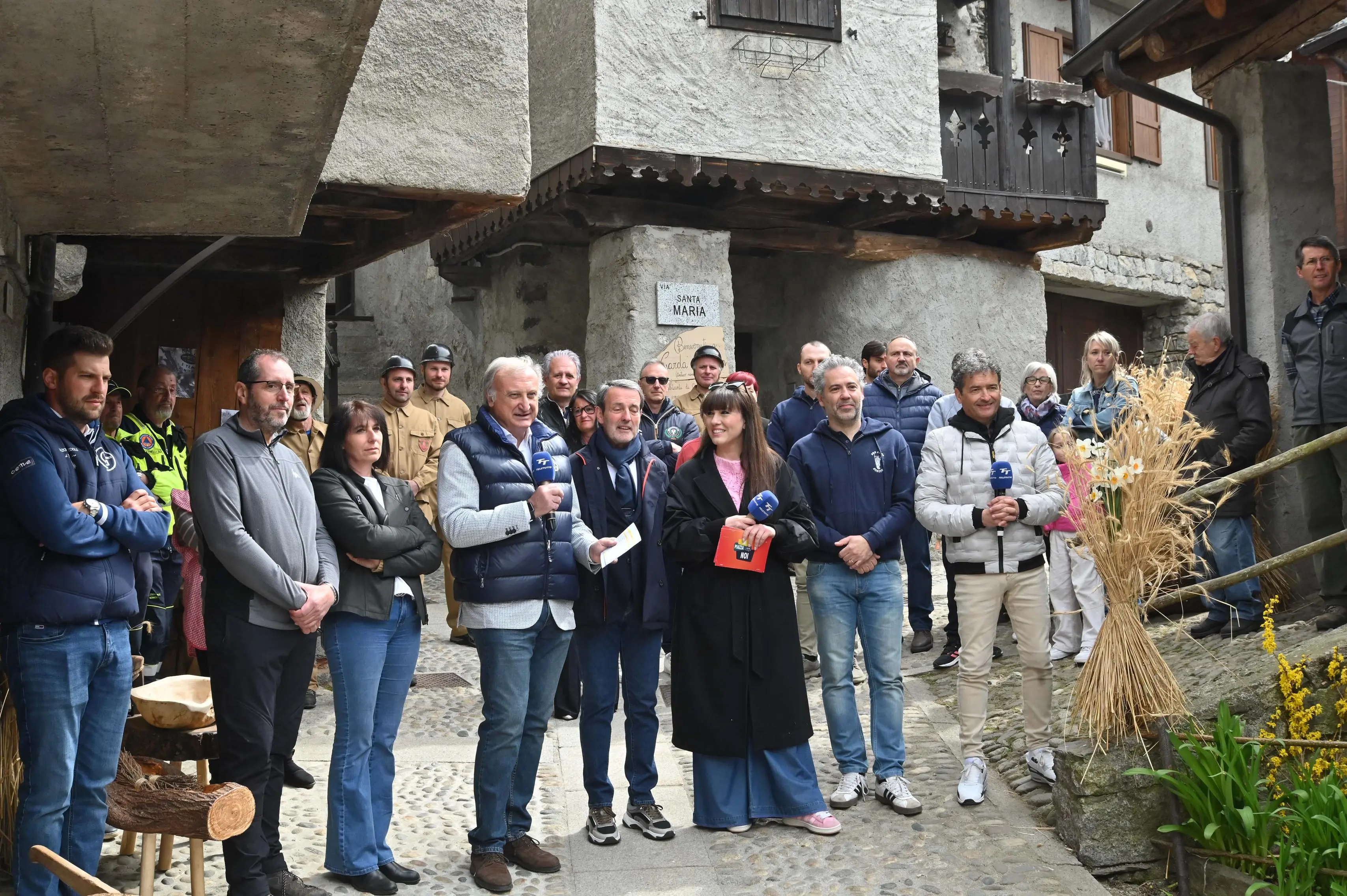 SONICO FRAZIONE GARDA IN PIAZZA CON NOI REDAZIONE PROVINCIA 12-04-2026 GABRIELE STRADA NEW EDEN GROUP