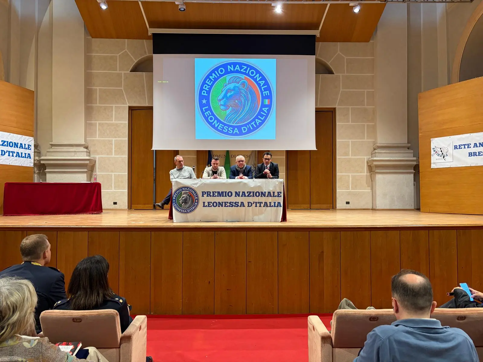 Seconda edizione del Premio nazionale Leonessa d’Italia all’Auditorium San Barnaba
