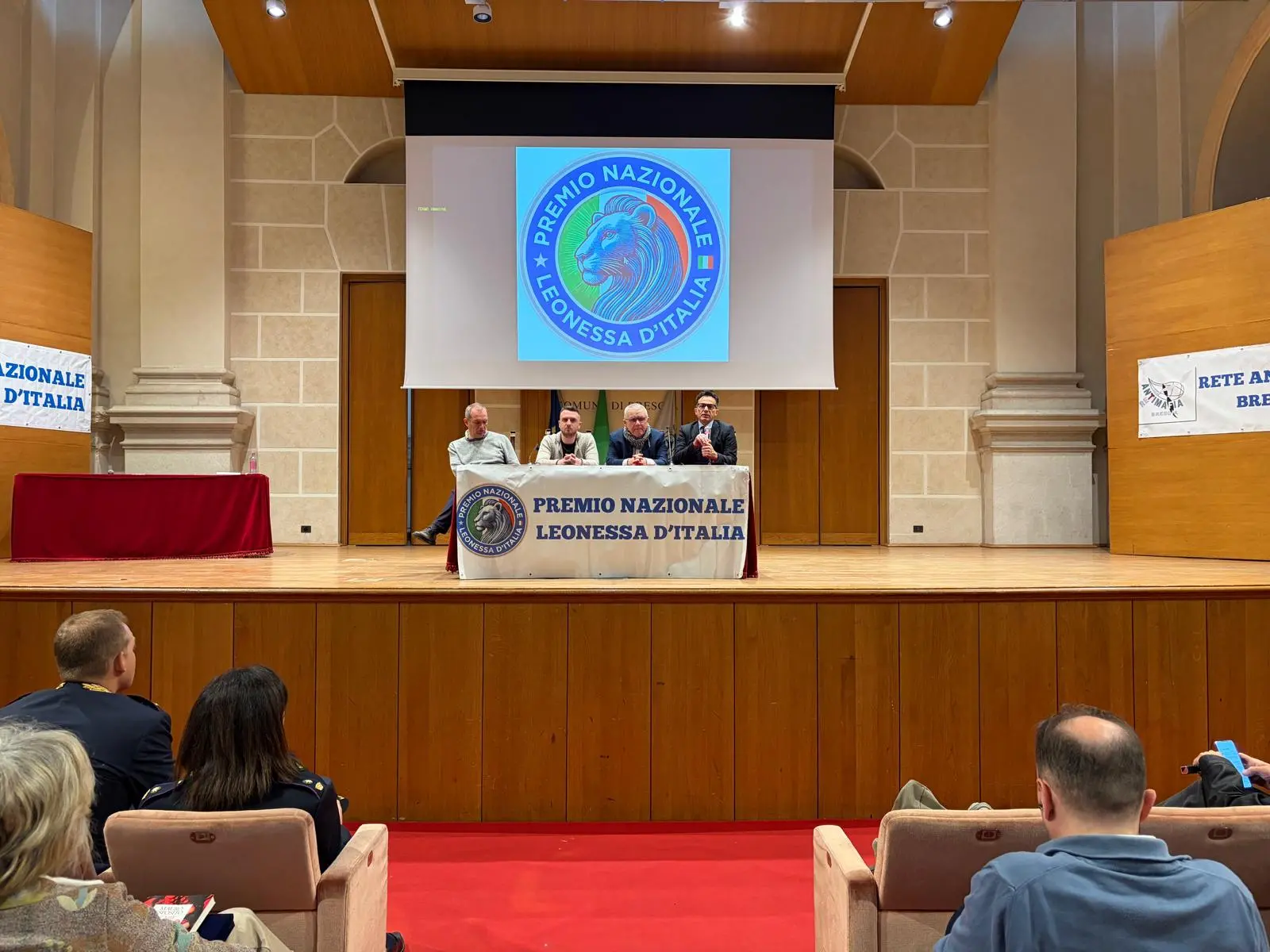 Seconda edizione del Premio nazionale Leonessa d’Italia all’Auditorium San Barnaba