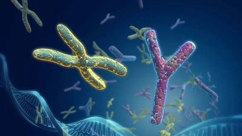 Immagine rappresentativa del cromosoma X e Y  - © www.giornaledibrescia.it