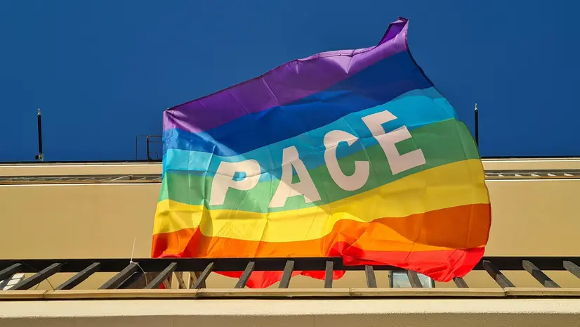 Una bandiera della pace