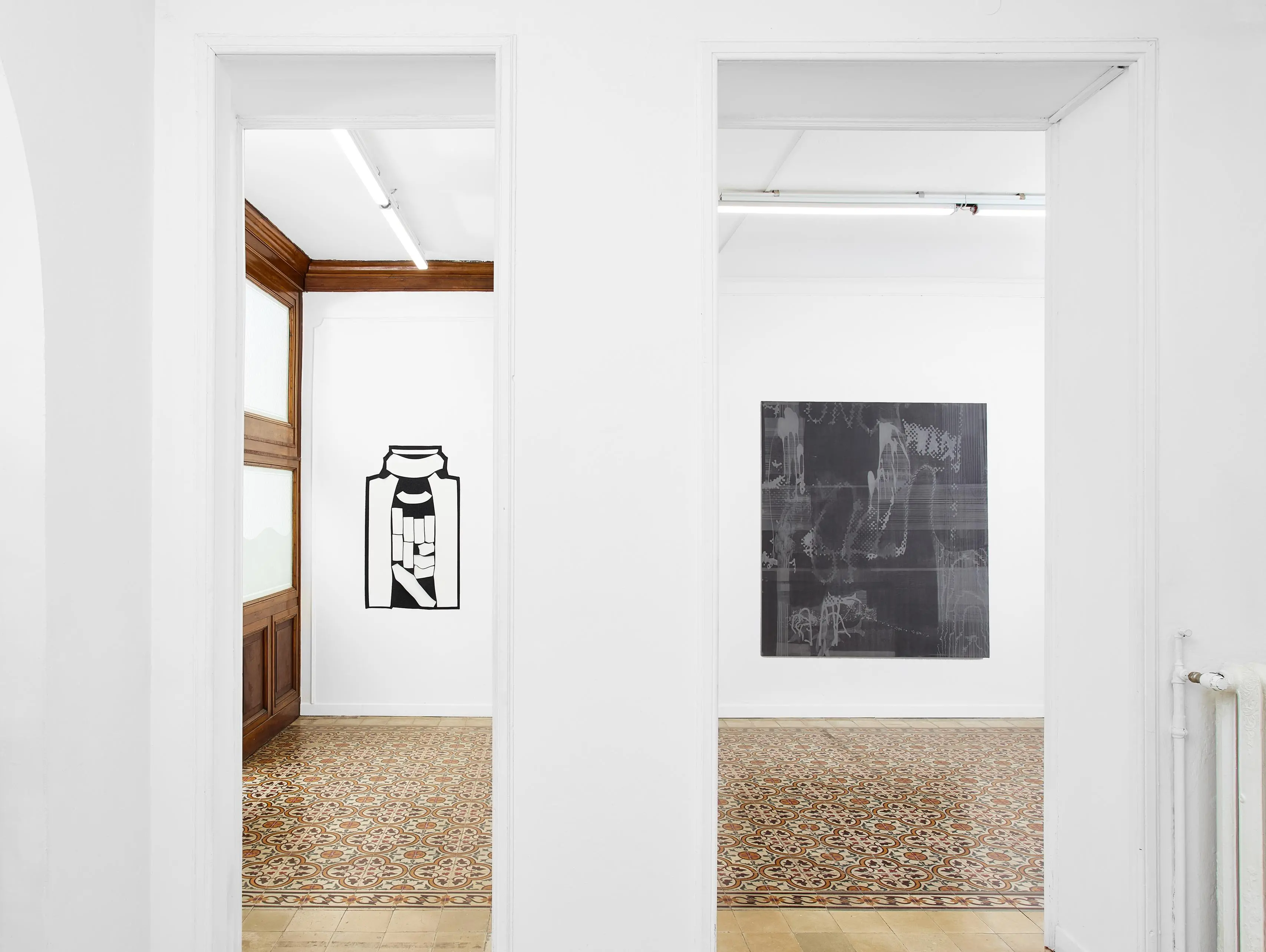 La mostra allestita negli spazi di The Address