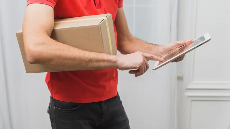 Consegna a domicilio del nuovo tablet GdB