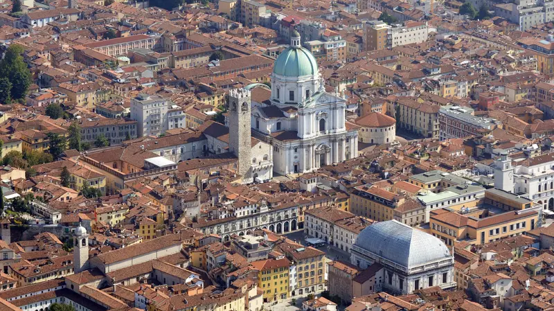 Una veduta dall’alto di Brescia - © www.giornaledibrescia.it