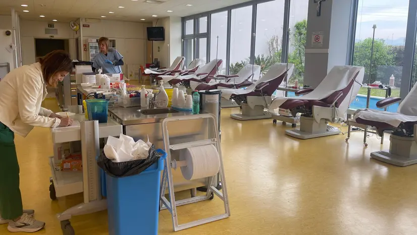 Gli ambulatori della donazione di sangue e plasma