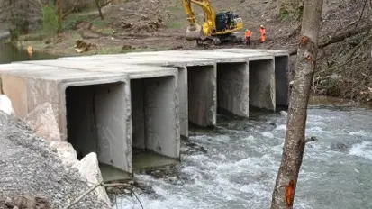 Sp 237 del Caffaro, i cantieri lungo la tratta da Vestone nord a Idro sud