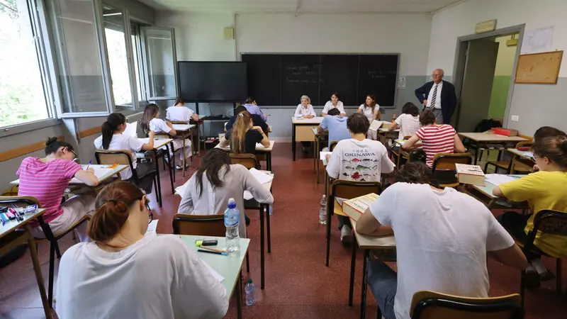 Un esame di maturità al liceo classico Arnaldo