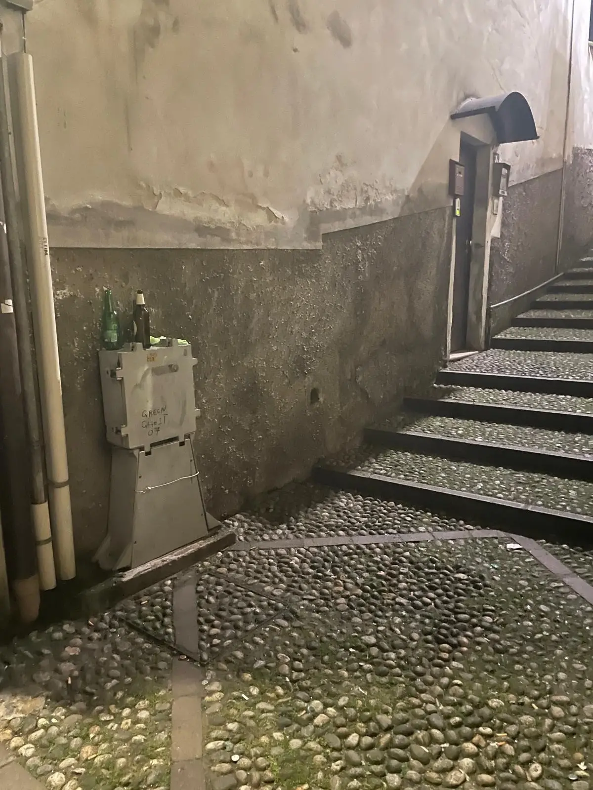 Manerbio, la zona intorno all'oratorio