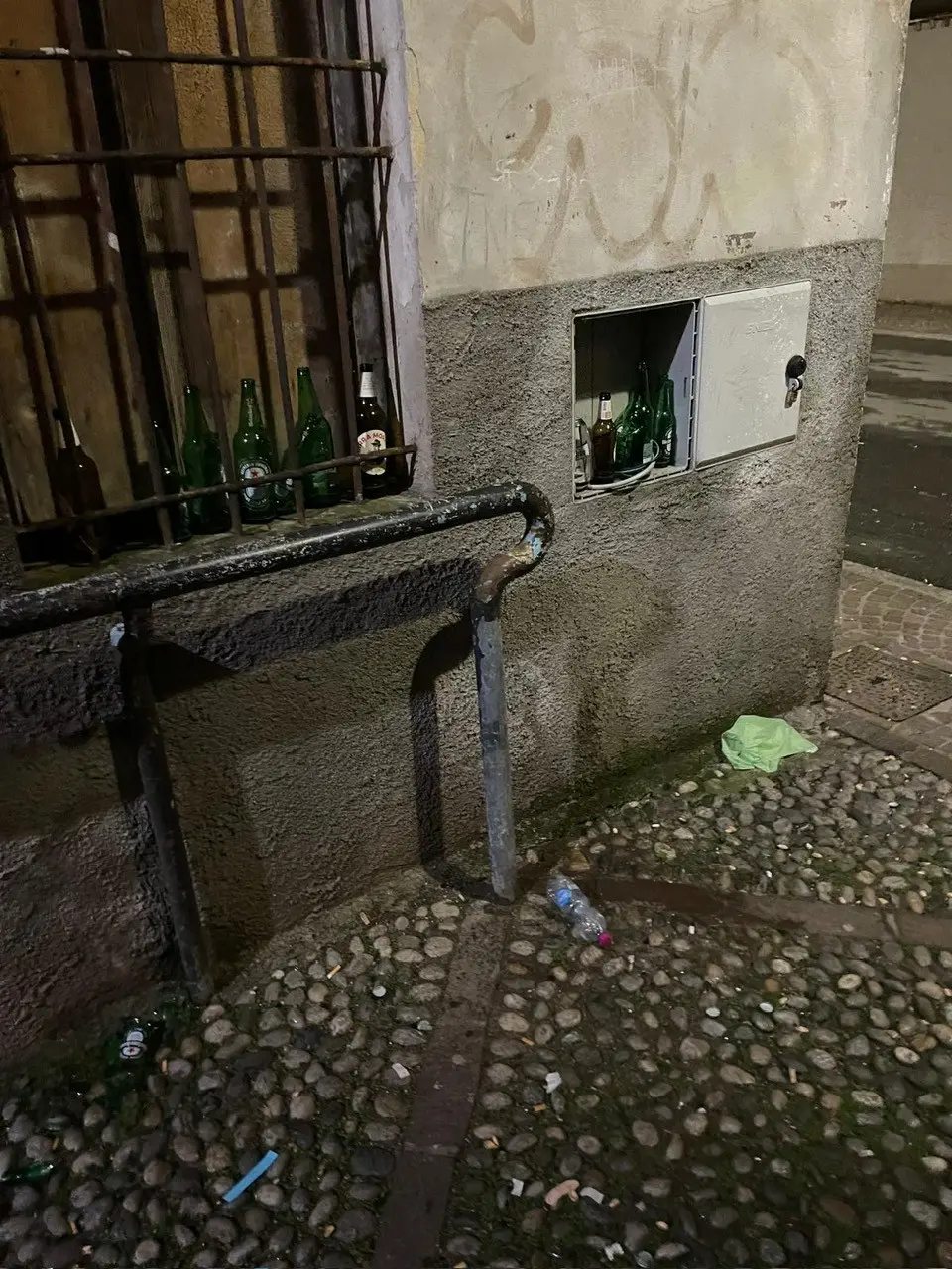 Manerbio, la zona intorno all'oratorio