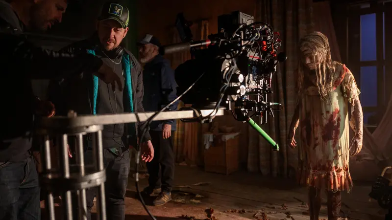 Uno scatto dal set - Foto Warner Bros.