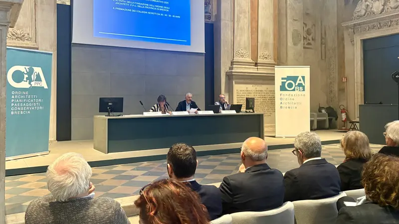 L'assemblea degli Architetti all’Auditorium Santa Giulia