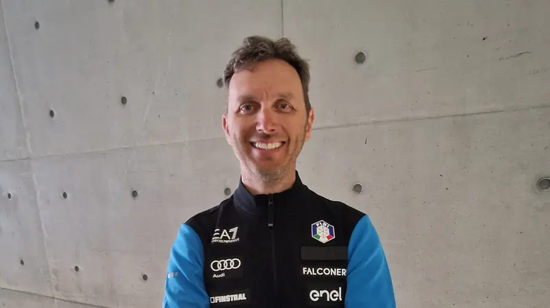 Max Carca, direttore tecnico della Nazionale di sci e mentore di Giovanni Franzoni © www.giornaledibrescia.it