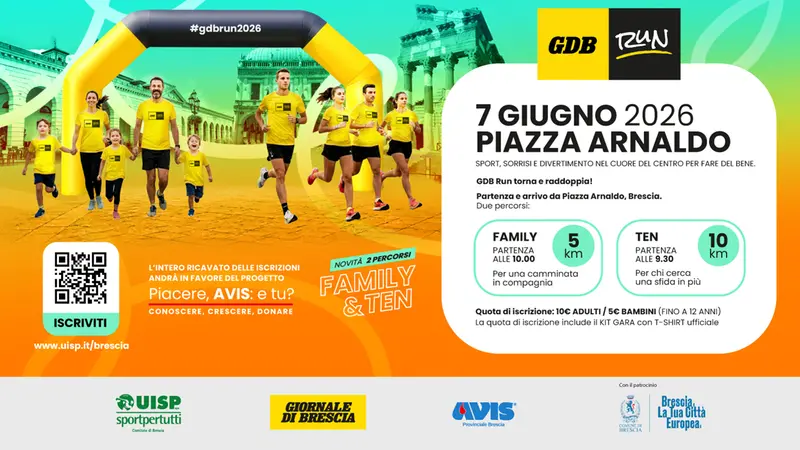 Appuntamento il 7 giugno con la GdB Run