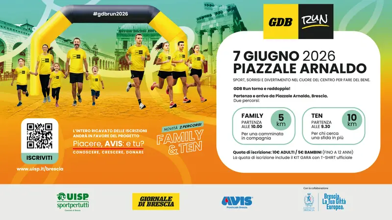 Appuntamento il 7 giugno con la GdB Run