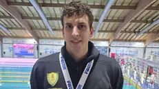 Per Michele Lamberti un inizio di Assoluti di nuoto col botto: oro e record italiano nei 50 dorso - © www.giornaledibrescia.it