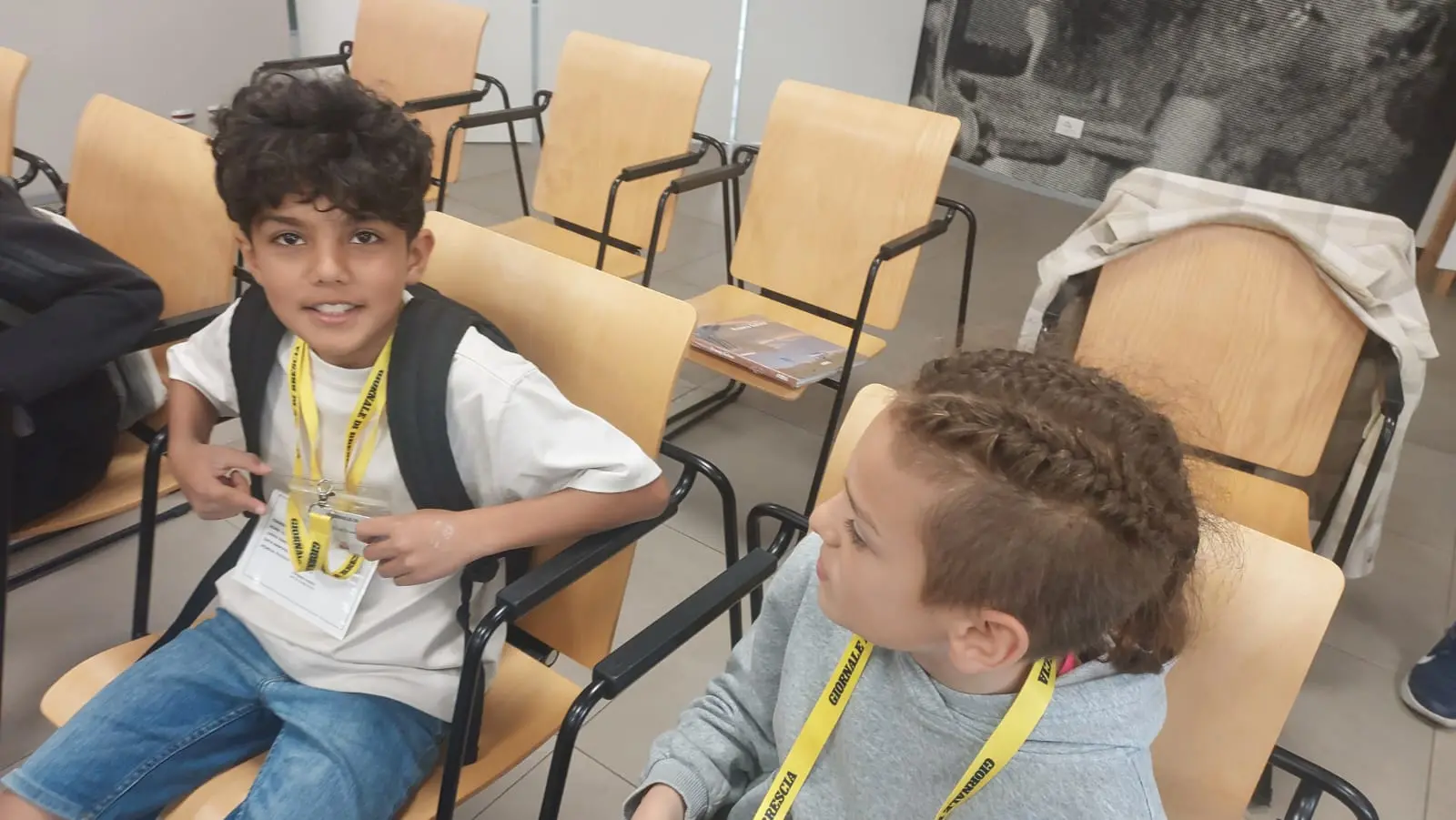 Le classi 5A e 5B della scuola Melzi di Brescia in visita al GdB