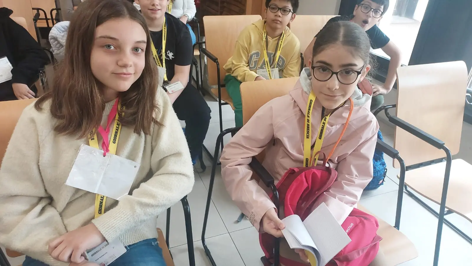 Le classi 5A e 5B della scuola Melzi di Brescia in visita al GdB