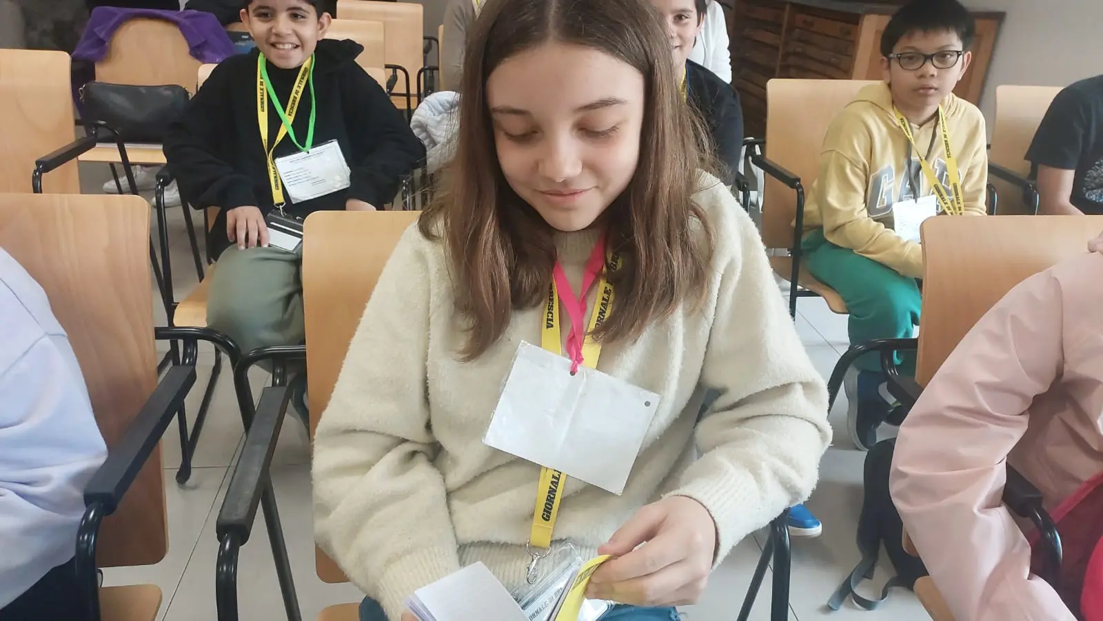 Le classi 5A e 5B della scuola Melzi di Brescia in visita al GdB