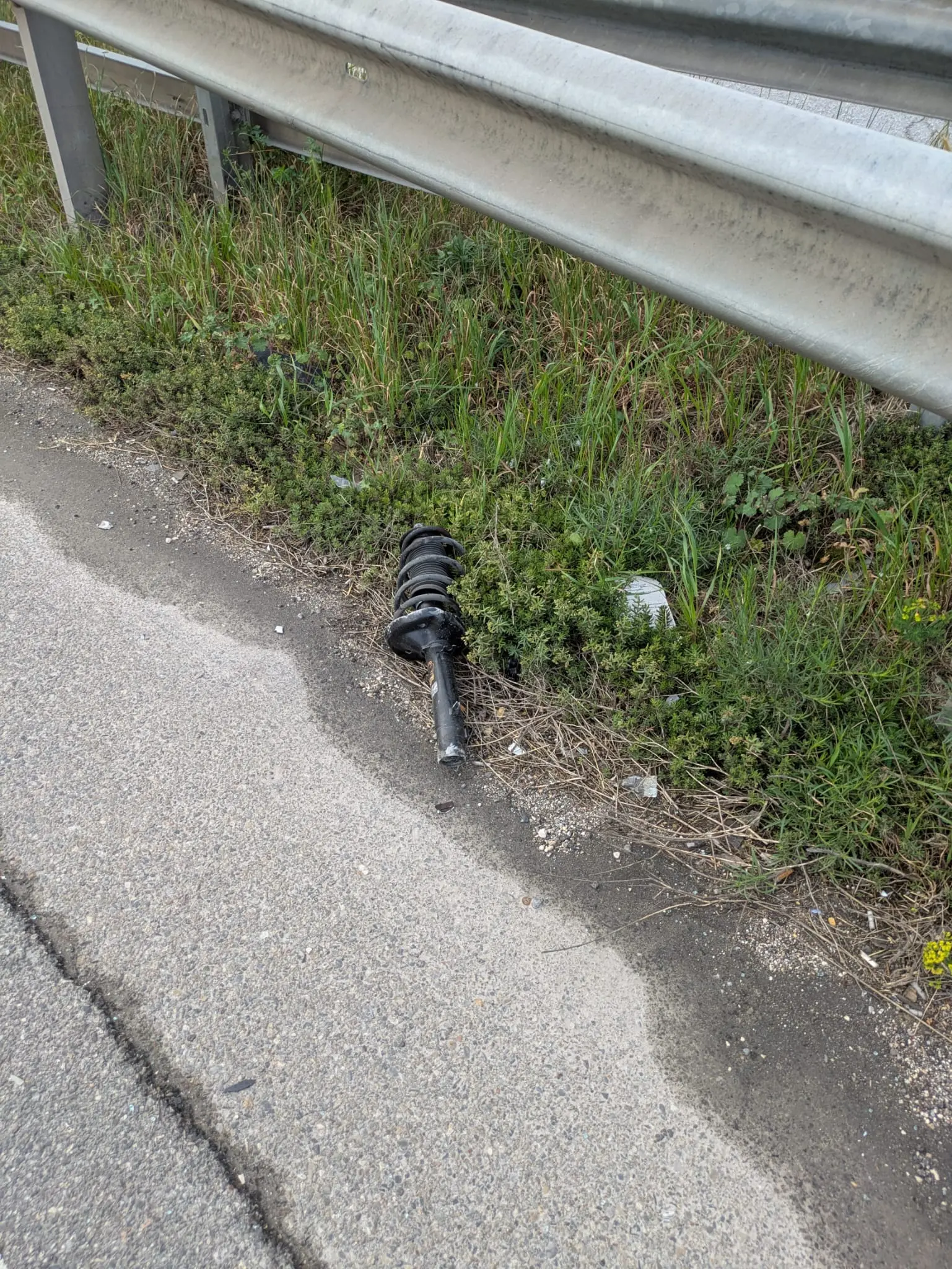 Le immagini dell'incidente a Montichiari