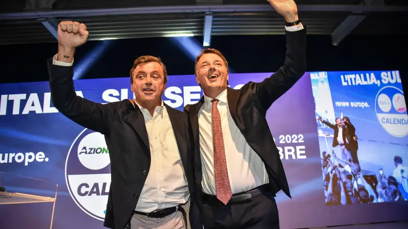 Carlo Calenda e Matteo Renzi  - Foto Ansa © www.giornaledibrescia.it