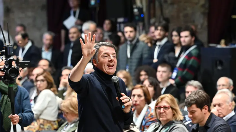 L'ex premier Matteo Renzi - Foto Ansa © www.giornaledibrescia.it