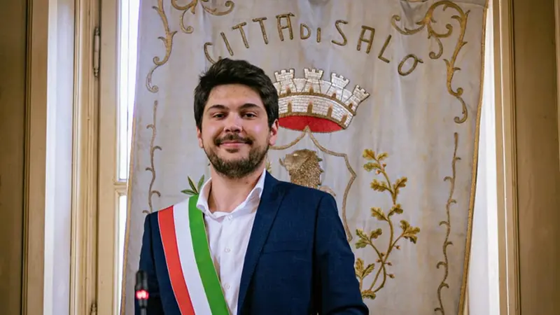 Il sindaco di Salò Francesco Cagnini - © www.giornaledibrescia.it