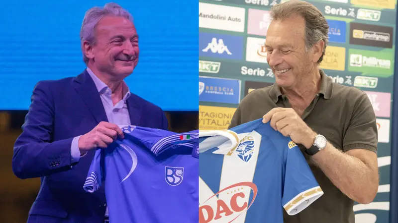 Pasini e Cellino, accostamento fotografico che può diventare realtà - Foto New Reporter © www.giornaledibrescia.it