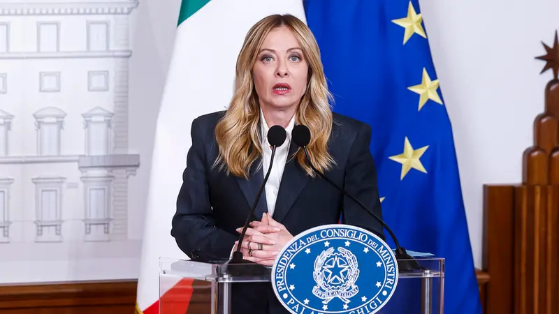 Giorgia Meloni - Foto Ansa © www.giornaledibrescia.it