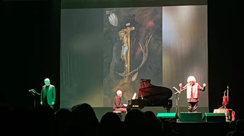 Aldo Cazzullo sul palco -  © www.giornaledibrescia.it