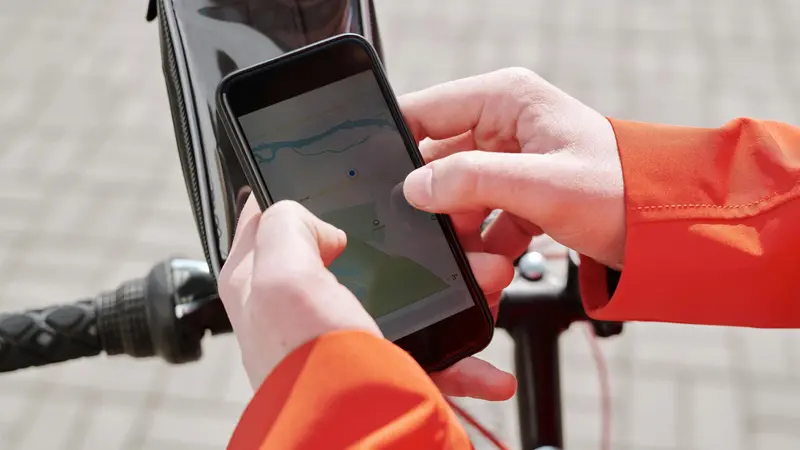 La bicicletta è stata recuperata grazie al sistema Gps