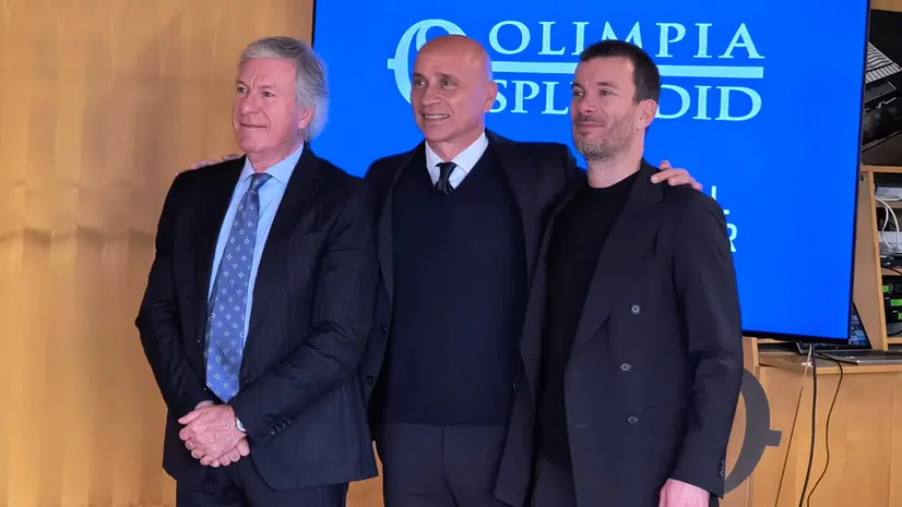 Roberto Saccone, Eugenio Corini e Marco Saccone © www.giornaledibrescia.it