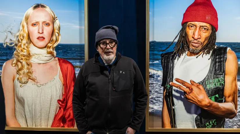 In Pinacoteca la presentazione della mostra di Bruce Gilden - Foto di nicoli@newreporter © www.giornaledibrescia.it