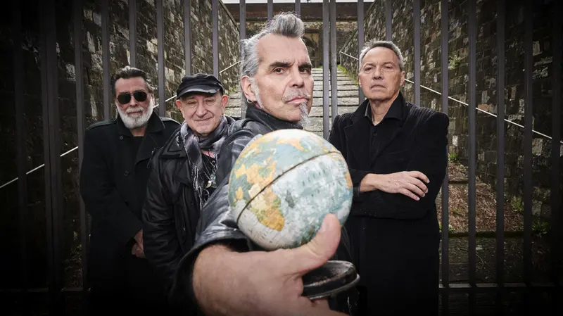 I Litfiba nella formazione che realizzò, nel 1986, l'album 17 Re - Foto Riccardo Bagnoli