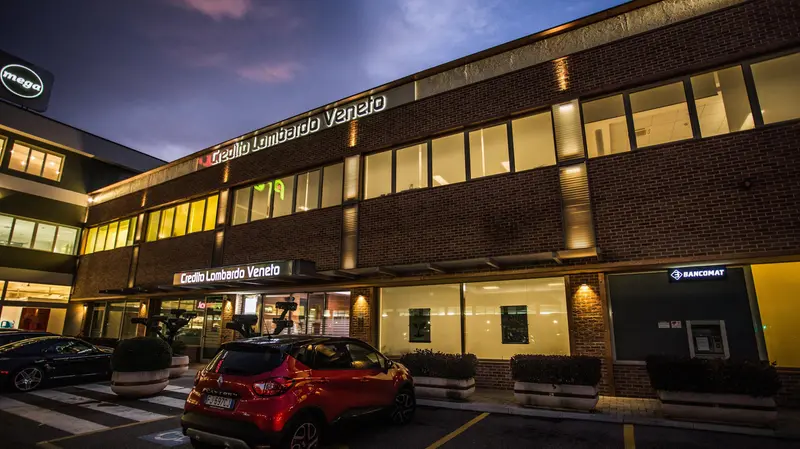 La sede a Brescia di Credito Lombardo Veneto
