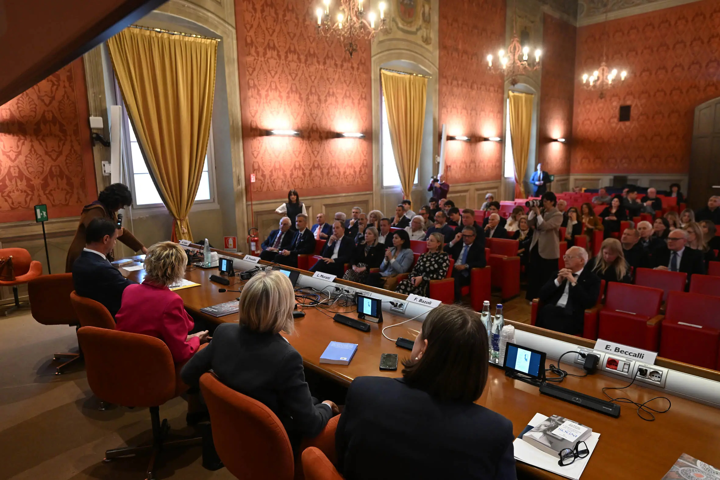 Letizia Moratti in Cattolica a Brescia