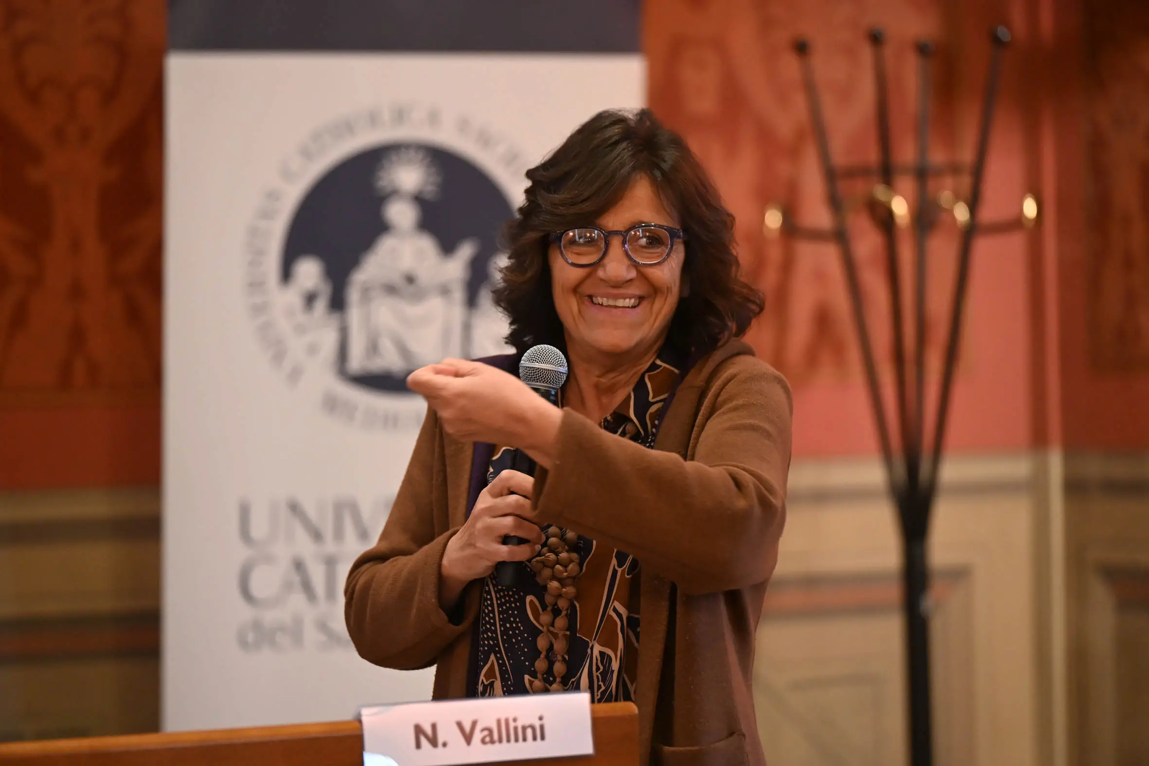 Letizia Moratti in Cattolica a Brescia