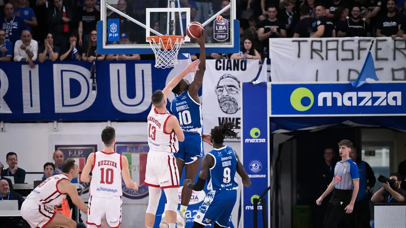 Jason Burnell, nel match d'andata - © Checchi@newreporter