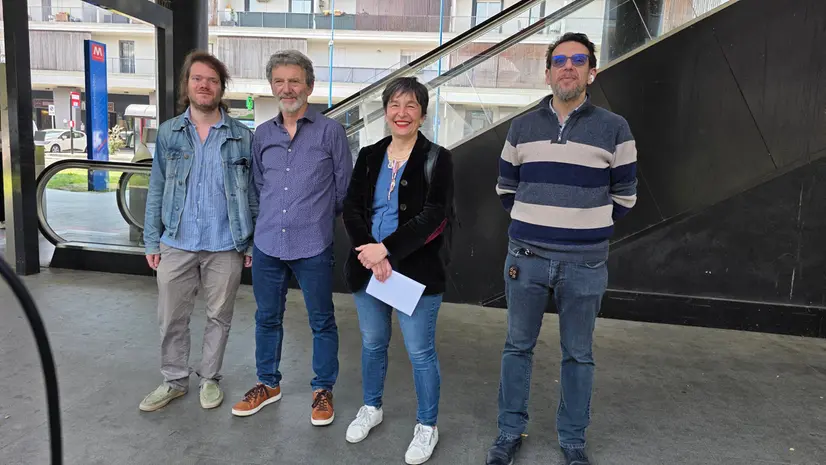 I rappresentanti del consiglio di quartiere di Sanpolino - © www.giornaledibrescia.it