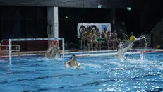 Il rigore di Boscoli che fissa il risultato sul 6-6 - Foto Gabriele Vanoni