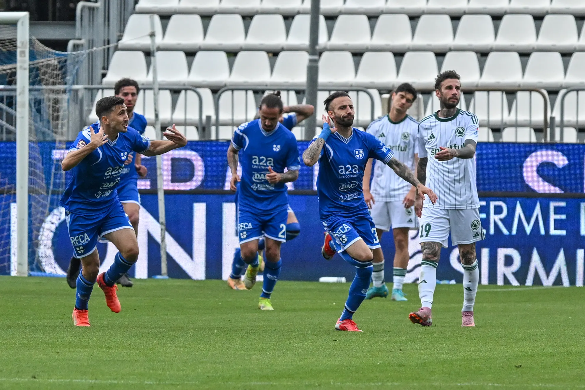 Serie C, gli scatti di Union Brescia-Dolomiti Bellunesi