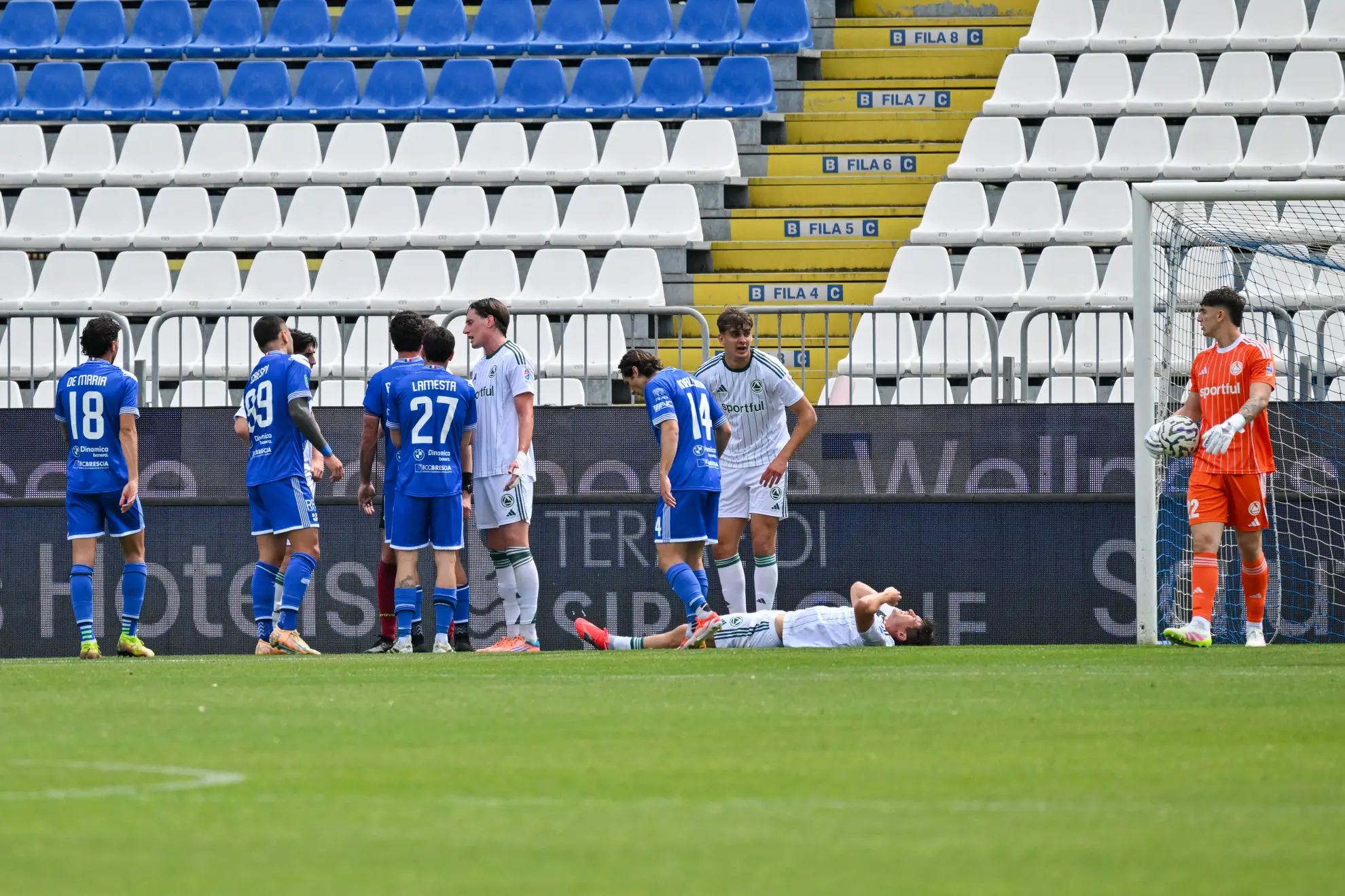 Serie C, gli scatti di Union Brescia-Dolomiti Bellunesi