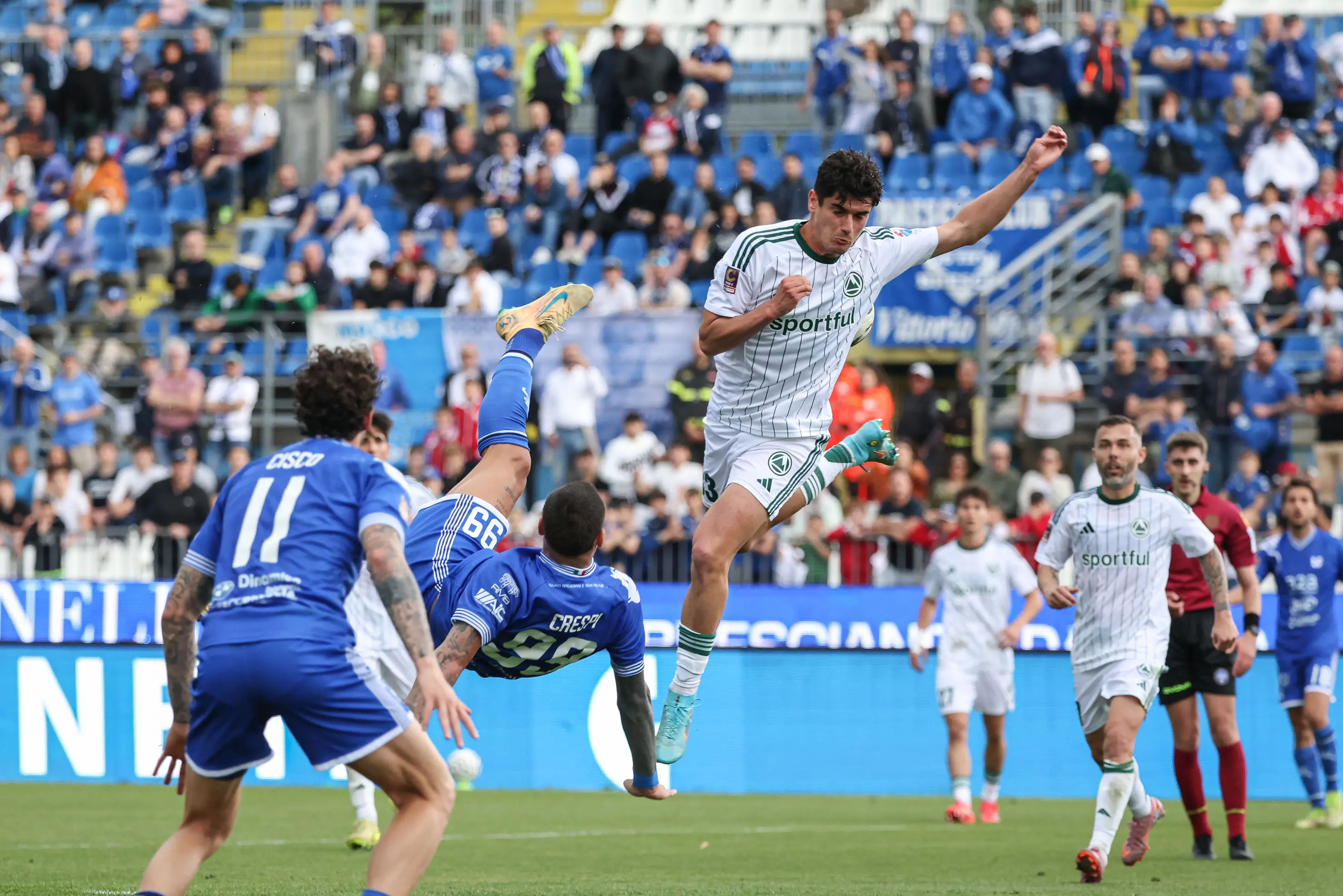 Serie C, gli scatti di Union Brescia-Dolomiti Bellunesi