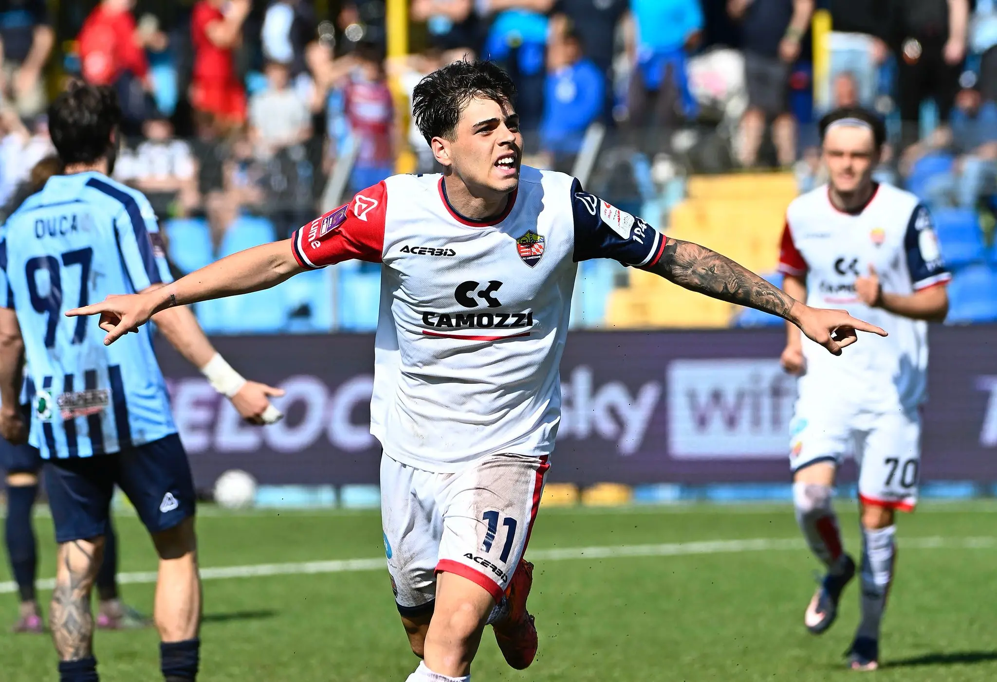 Serie C, gli scatti di Lecco-Lumezzane