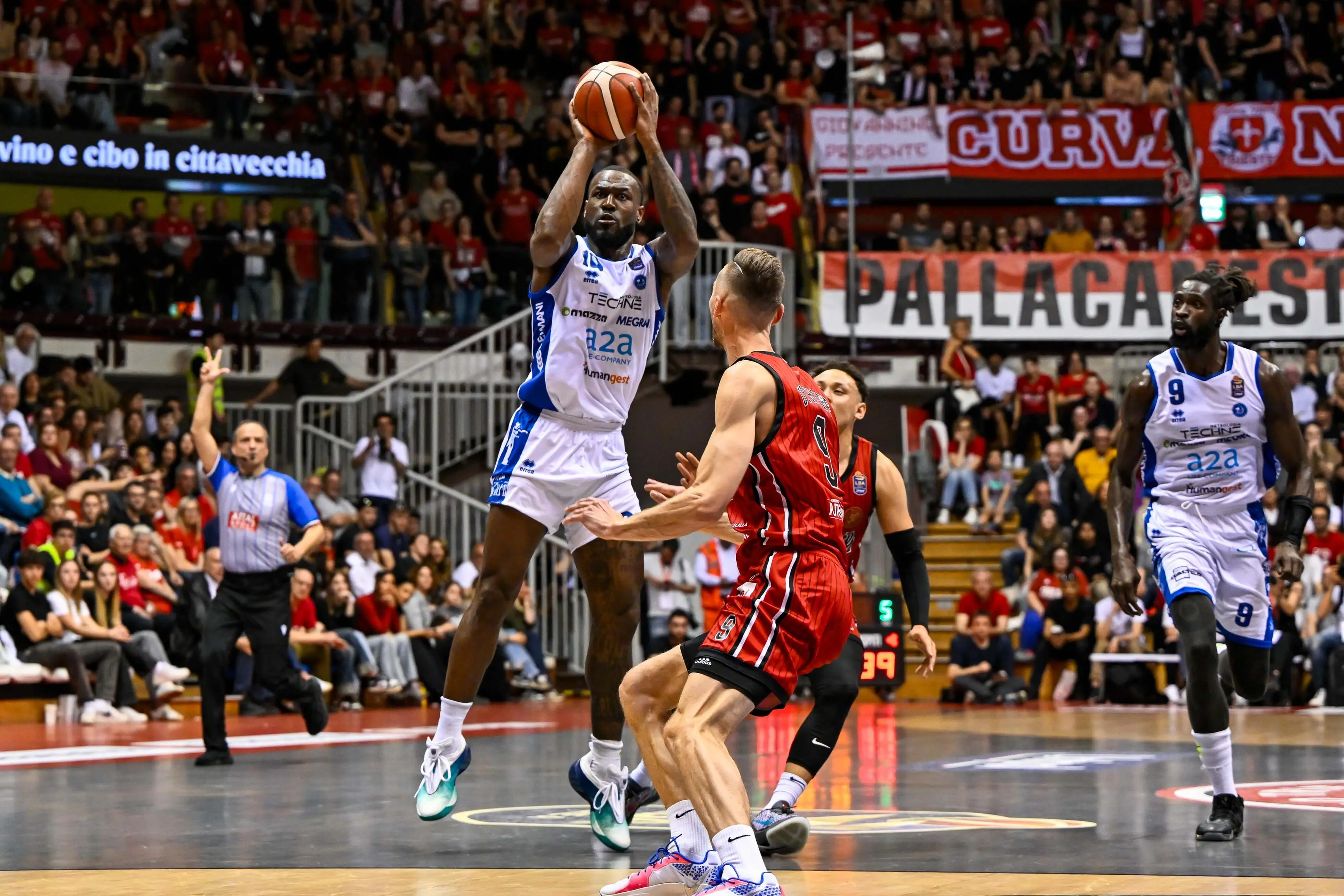 Jason BurnellPallacanestro Trieste - Germani BresciaLega Basket Serie A 2025/2026Udine, 19/04/2026Foto G. Lodolo/Ag. Ciamillo Castoria