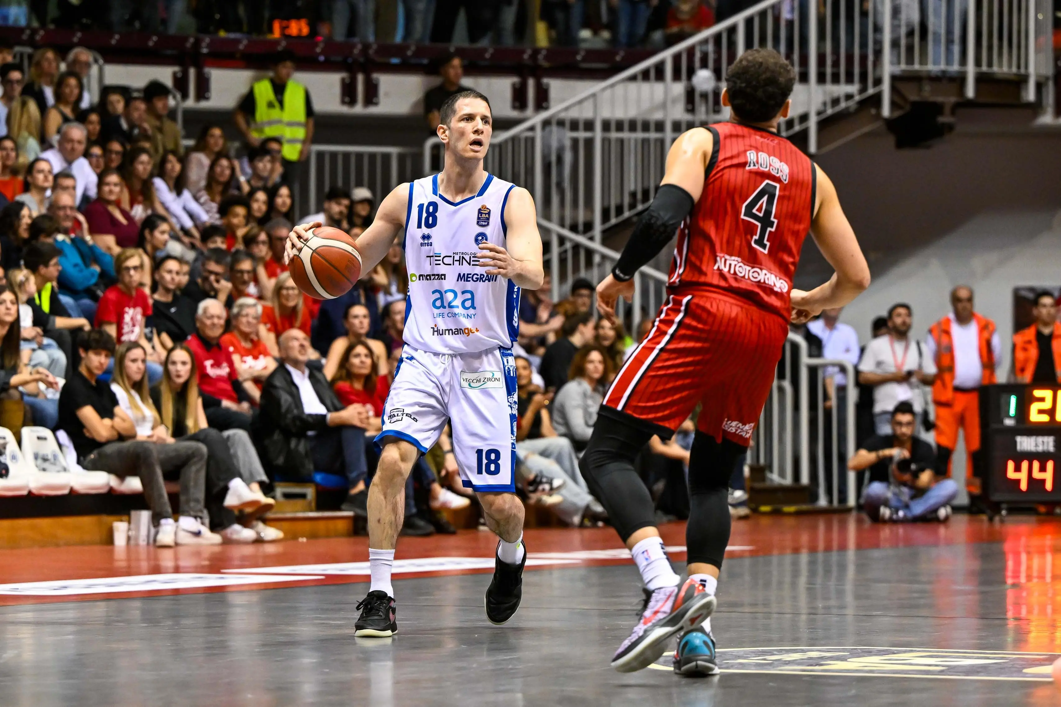 Nikola IvanovicPallacanestro Trieste - Germani BresciaLega Basket Serie A 2025/2026Udine, 19/04/2026Foto G. Lodolo/Ag. Ciamillo Castoria