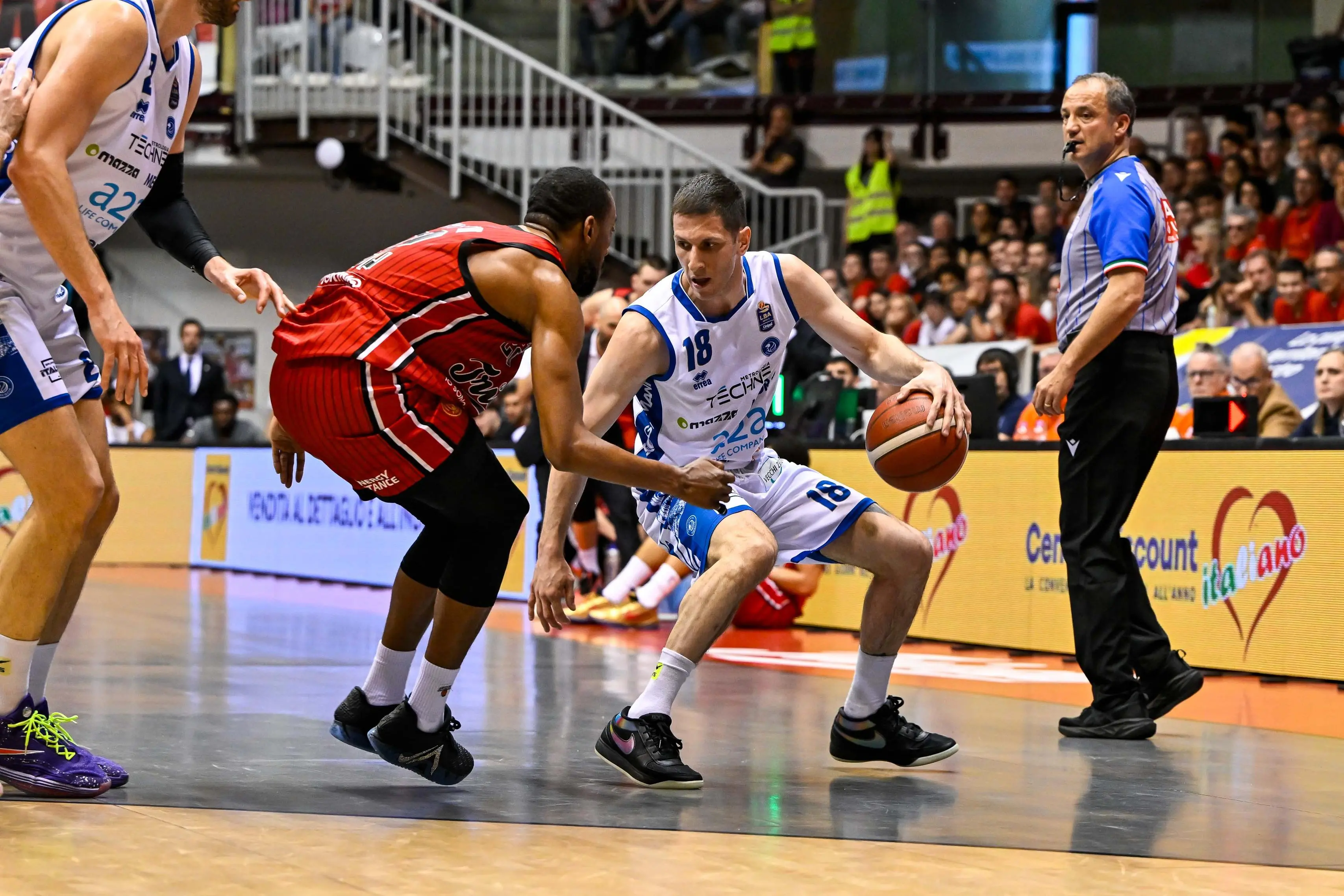 Nikola IvanovicPallacanestro Trieste - Germani BresciaLega Basket Serie A 2025/2026Udine, 19/04/2026Foto G. Lodolo/Ag. Ciamillo Castoria