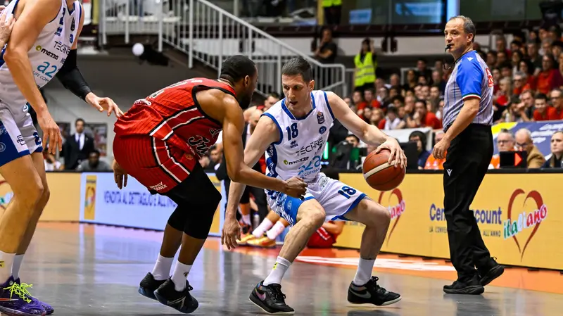 Nikola IvanovicPallacanestro Trieste - Germani BresciaLega Basket Serie A 2025/2026Udine, 19/04/2026Foto G. Lodolo/Ag. Ciamillo Castoria
