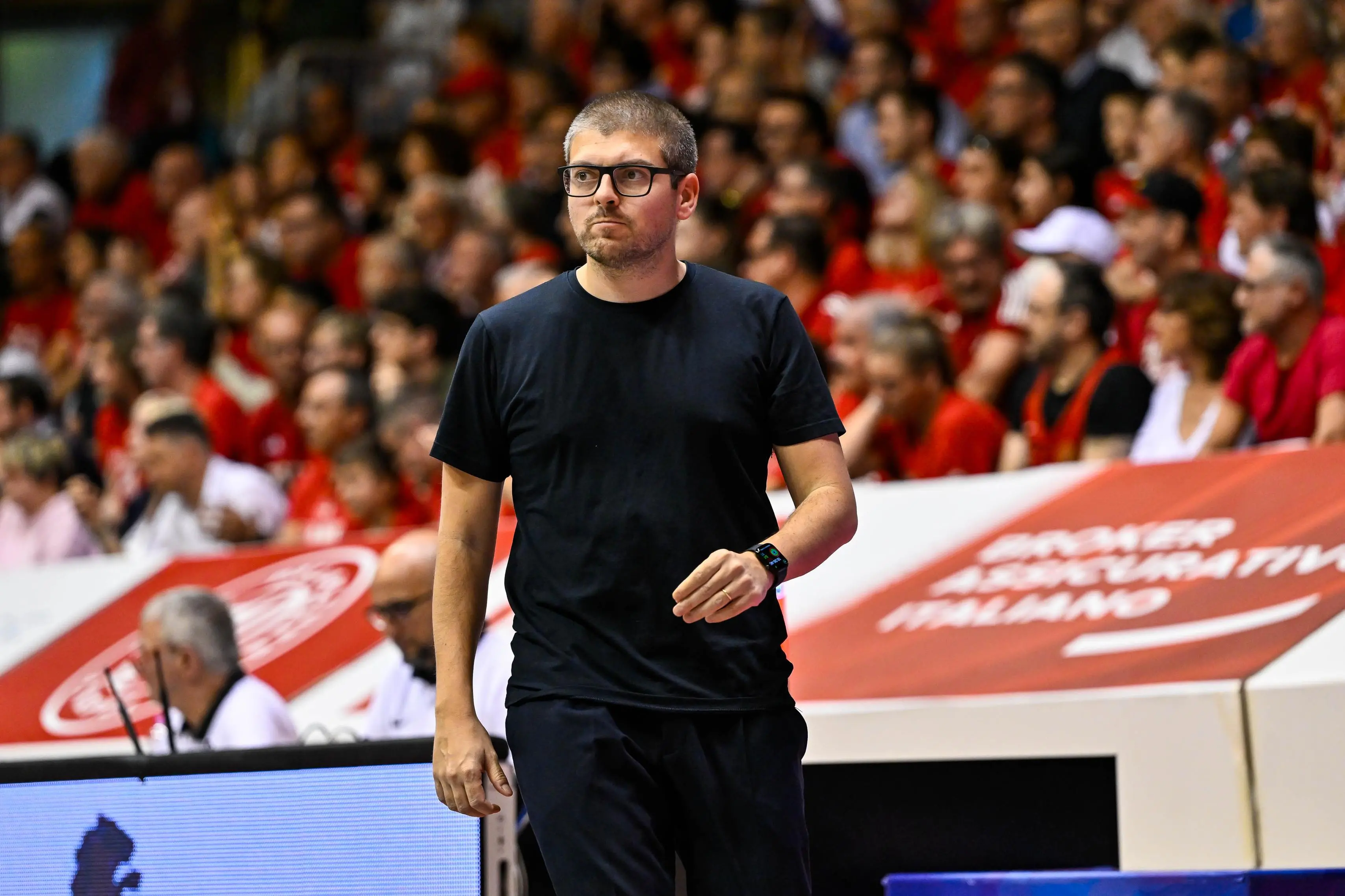 Matteo CotelliPallacanestro Trieste - Germani BresciaLega Basket Serie A 2025/2026Udine, 19/04/2026Foto G. Lodolo/Ag. Ciamillo Castoria