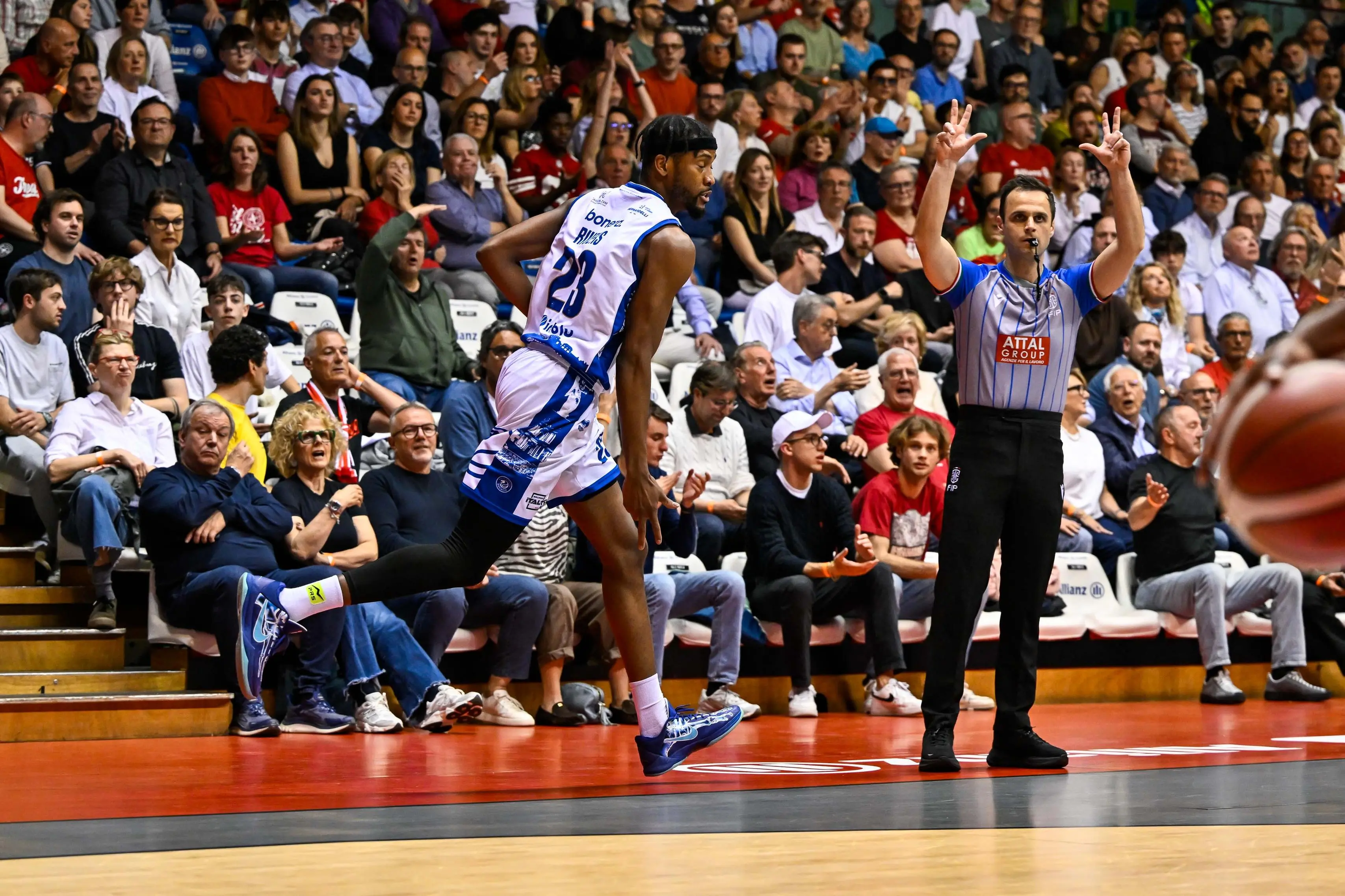 Demetre RiversPallacanestro Trieste - Germani BresciaLega Basket Serie A 2025/2026Udine, 19/04/2026Foto G. Lodolo/Ag. Ciamillo Castoria